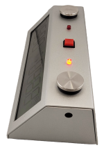 TapNset-Pro Single-Display Touch Sensors Chess Clock Red/Silver - Metal CASE - Image 3