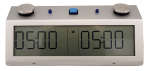 TapNset-Pro Single-Display Touch Sensors Chess Clock Blue/Silver - Metal CASE