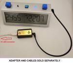 TapNset-Pro Single-Display Push Buttons Chess Clock Red/Black - Metal CASE - Image 8