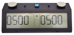 TapNset-Pro Single-Display Touch Sensors Chess Clock Blue/Black - Metal CASE