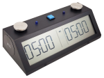 TapNset-Pro Single-Display Touch Sensors Chess Clock Blue/Black - Metal CASE - Image 2