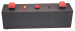 TapNset-Pro Single-Display Pushbuttons Chess Clock Red/Black - Metal CASE - Image 4