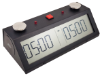 TapNset-Pro Single-Display Touch Sensors Chess Clock Red/Black - Metal CASE - Image 2